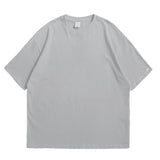 Camisetas Básica Oversized - Cinza