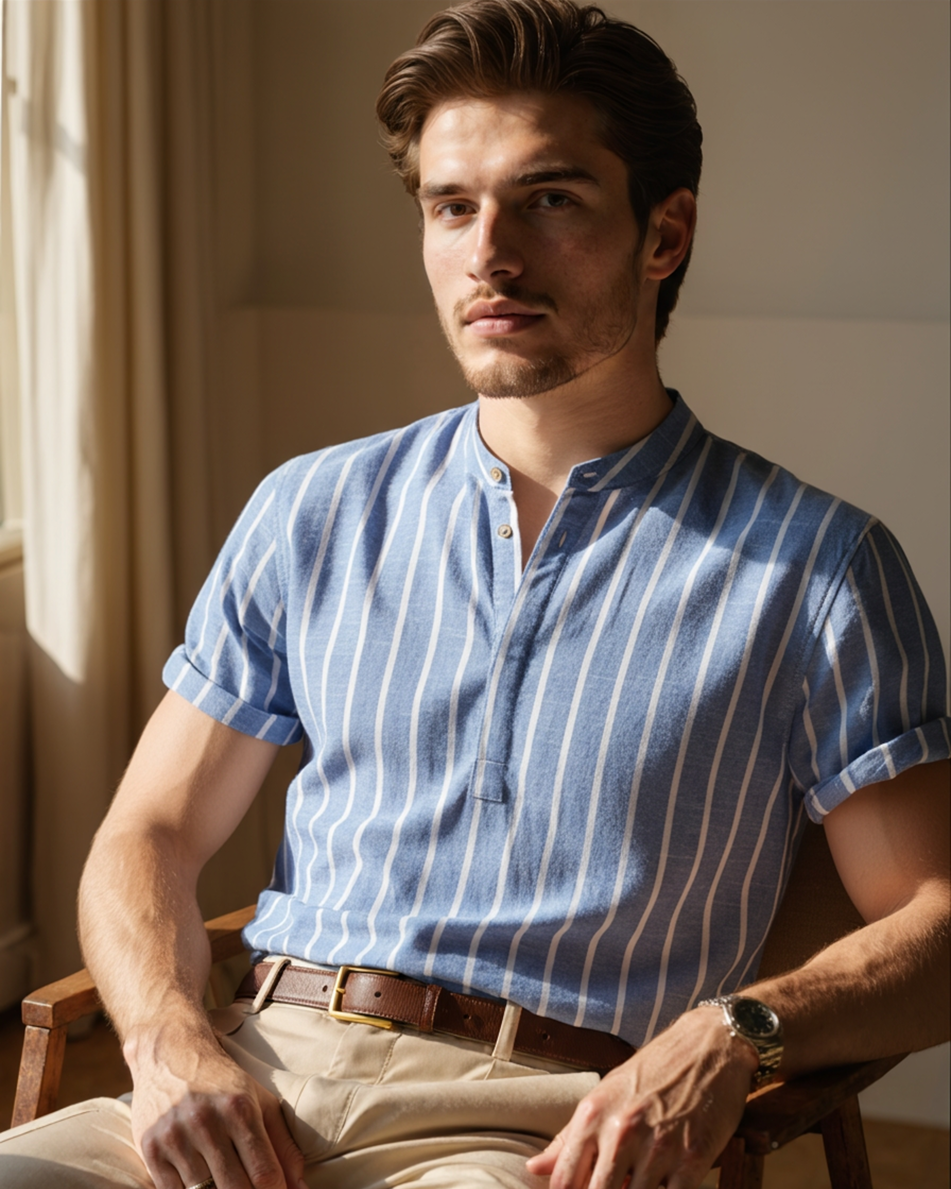 Camisa Polo Riviera Stripes®
