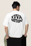 Camiseta Oversized - Viva No Topo