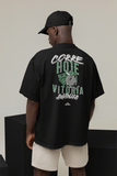 Camiseta Oversized - Corre Hoje, Vitória Amanha